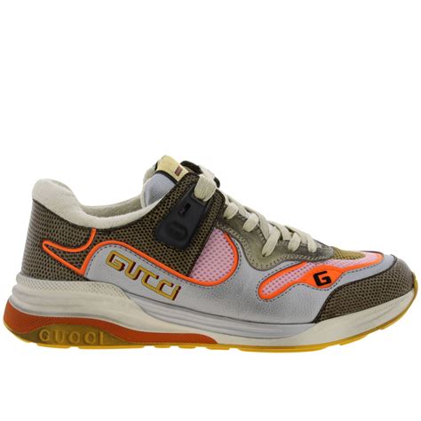 gucci mens shoes orange|orange gucci sneakers.